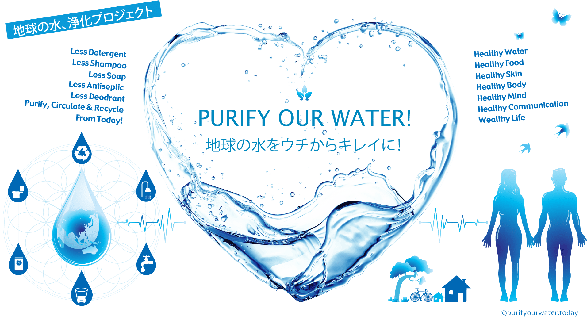 Purify Our Water 地球の水 浄化プロジェクト